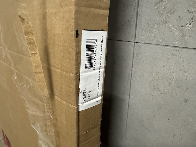 Glas voor nisdeur less 90x200 cm wb, 20.3979 - afbeelding 3 van  3