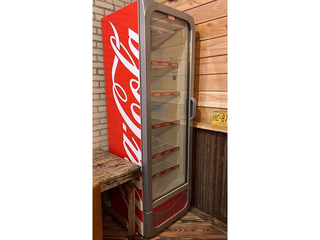 Glasdeur koelkast coca cola - afbeelding 1 van  3