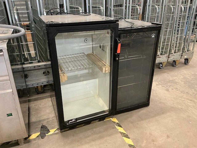 Glasdeur tafelmodel koelkast (2x) - afbeelding 1 van  4