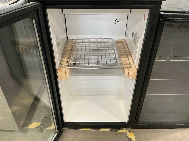 Glasdeur tafelmodel koelkast (2x) - afbeelding 2 van  4