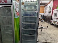 Glasdeurvrieskast esta, uffs370g-left hinged