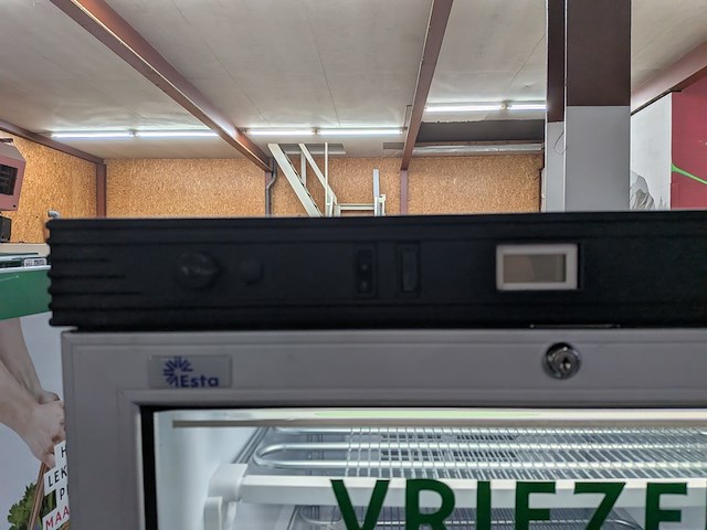 Glasdeurvrieskast esta, uffs370g-left hinged - afbeelding 3 van  6