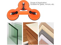 Glasdrager | 130 kg. accessoire handgereedschap (2x) - afbeelding 2 van  3