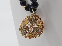 Glaskralen collier - afbeelding 6 van  14