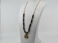 Glaskralen collier - afbeelding 1 van  14