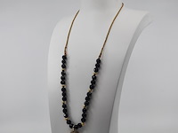 Glaskralen collier - afbeelding 7 van  14