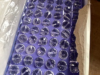 Glaskralen facetgeslepen helder 18 mm (2448x) - afbeelding 3 van  3