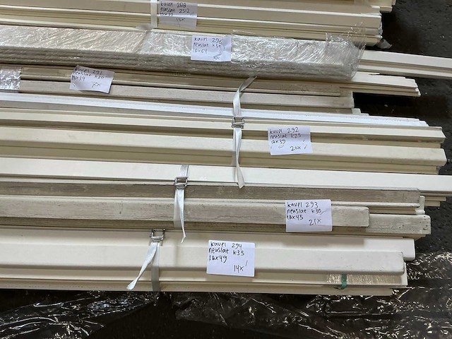 Glaslatten d1/d2/k45/z12/z512/k50/k20/k25/k30/k35 (130x) - afbeelding 5 van  5