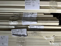 Glaslatten l3/l1/l2/a3/a4/b1/b2/c1/d1/f1/f3/f4/f5 (143x) - afbeelding 13 van  13