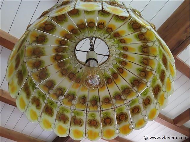 Glaspasta design lamp, felipe derflinger - afbeelding 2 van  5