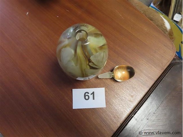 Glaspasta flesje - afbeelding 2 van  3