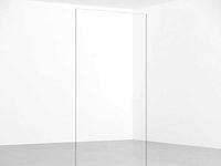 Glasplaat 120x200cm antikalk helder glas 8mm - afbeelding 1 van  2