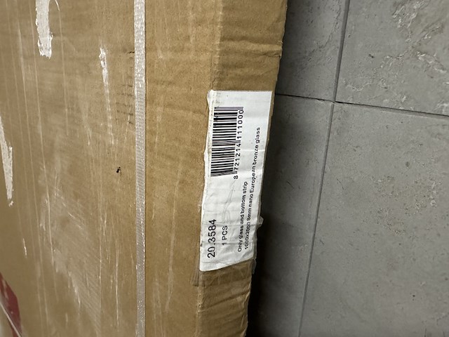 Glasplaat brons 100x200 cm wb, 20.3584 - afbeelding 3 van  3