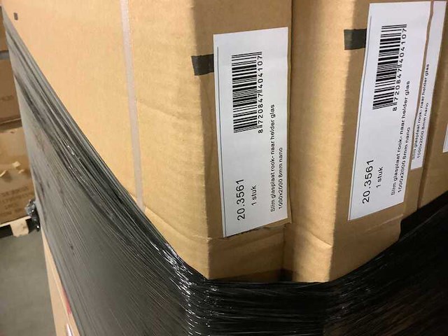 Glasplaat slim rook naar helder glas 90x200 wb, 20.3560 - afbeelding 2 van  2