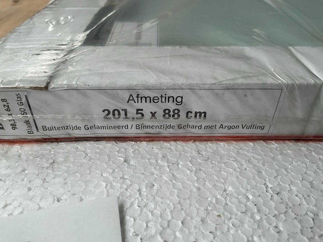 Glasplaat voor deur (16x) - afbeelding 3 van  7