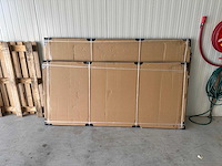 Glasplaat wiesbaden - slim spiegelrook naar helder glas - douche & badwand (120x200 cm) - afbeelding 3 van  5