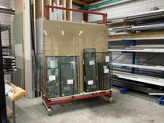 Glas/platen transportkar - afbeelding 1 van  13