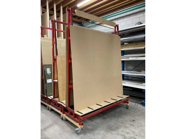 Glas/platen transportkar - afbeelding 2 van  10