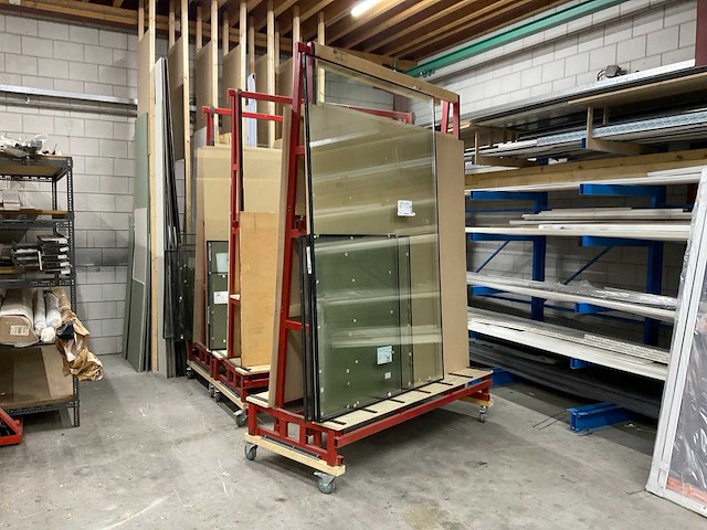 Glas/platen transportkar - afbeelding 1 van  10