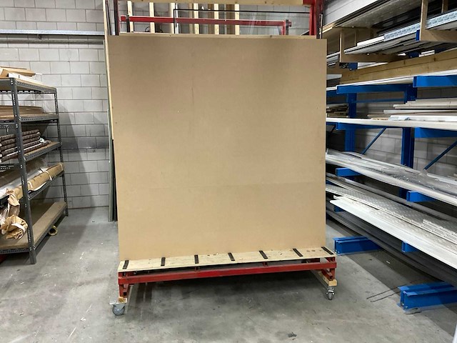 Glas/platen transportkar - afbeelding 10 van  10