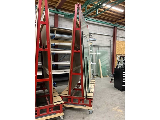 Glas/platen transportkar - afbeelding 2 van  8