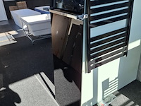 Glasradiator novellini, elektrisch, zwart glas - afbeelding 3 van  4