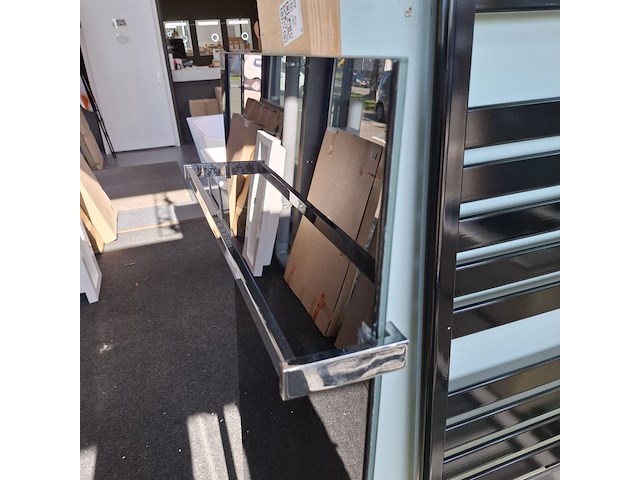 Glasradiator novellini, elektrisch, zwart glas - afbeelding 4 van  4