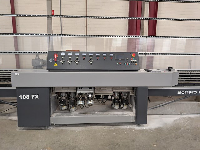 Glasrand bewerkingsmachine bottero, victralux 108fx, bouwjaar 2018 - afbeelding 19 van  24
