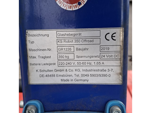 Glasrobot ks robot, 350 offroad, bouwjaar 2019 - afbeelding 28 van  51
