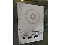 Glass deco - eetkamertafel - afbeelding 4 van  6