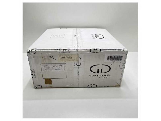 Glass design ø 40 cm washbasin glass brons - afbeelding 3 van  4