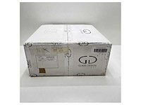 Glass design ø 40 cm washbasin glass brons - afbeelding 3 van  4