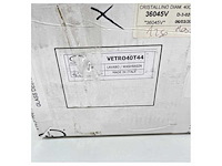 Glass design ø 40 cm washbasin glass brons - afbeelding 4 van  4