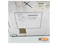 Glass design ø 40 cm washbasin glass bronze - afbeelding 2 van  10