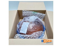 Glass design ø 40 cm washbasin glass bronze - afbeelding 4 van  10