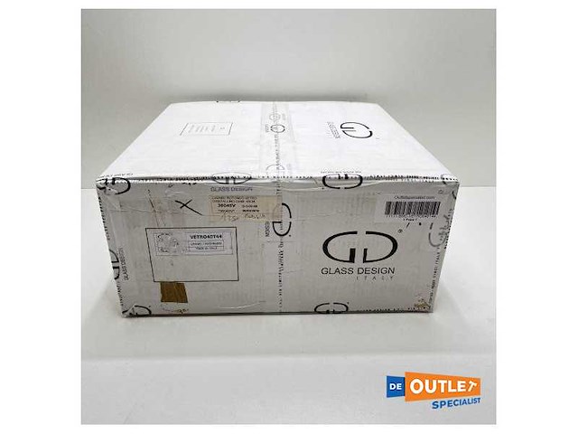 Glass design ø 40 cm washbasin glass bronze - afbeelding 10 van  10