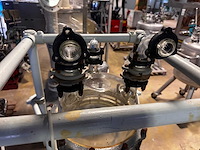 Glass tray in rack - afbeelding 1 van  4