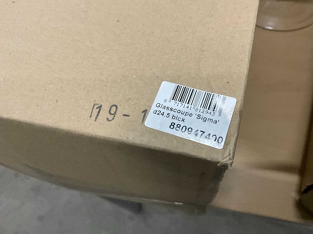 Glasscoupe sigma decoratie glascoupes (5x) - afbeelding 6 van  6