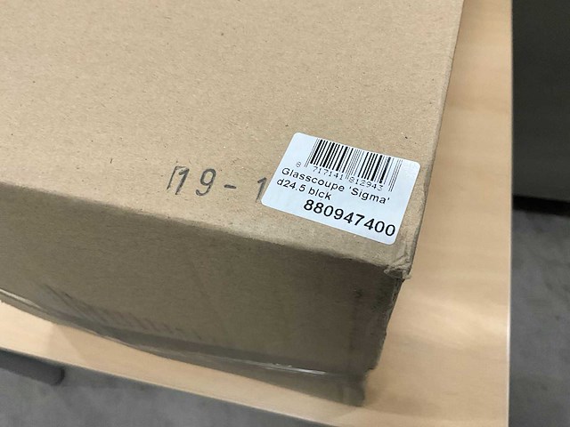 Glasscoupe sigma decoratie glascoupes (6x) - afbeelding 5 van  5