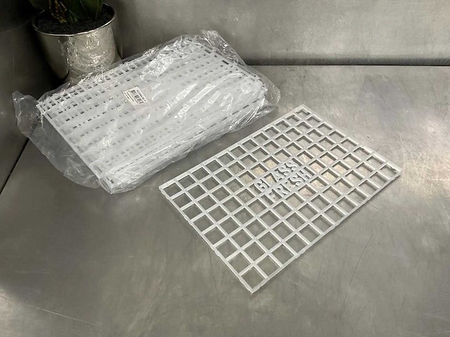 Glassfresh - pak afdruipmatten (30x20 cm) (16x) - afbeelding 1 van  3