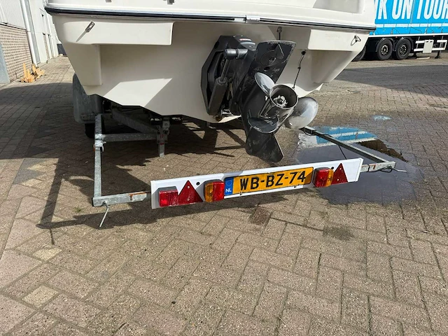 Glasstream 180e speedboot 130pk yamaha + trailer - afbeelding 31 van  37