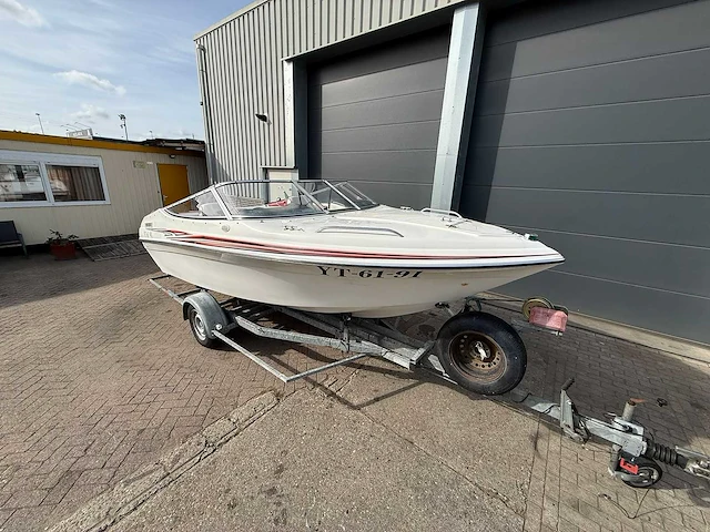 Glasstream 180e speedboot 130pk yamaha + trailer - afbeelding 36 van  37