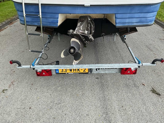 Glastron gs 249 speedboot op vlemmix trailer - afbeelding 7 van  25
