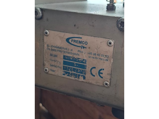 Glasvezel inblaasmachine fremco, multiflow, bouwjaar 2016 - afbeelding 8 van  8
