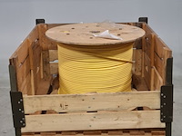 Glasvezel kabel op houten haspel, leoni, gigaline - afbeelding 1 van  6