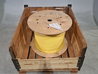 Glasvezel kabel op houten haspel, leoni, gigaline - afbeelding 2 van  6