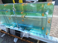 Glaswand (helder veiligheids glas) 2.5m hoog x 5m lang - afbeelding 6 van  14