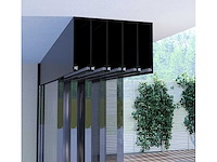 Glaswand (helder veiligheids glas) 2.5m hoog x 5m lang - afbeelding 5 van  7