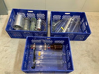 Glaswerk - laboratorium glaswerk (14x) - afbeelding 1 van  7