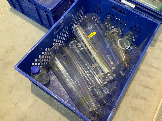 Glaswerk - laboratorium glaswerk (14x) - afbeelding 6 van  7